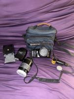 Minolta 3000i Kameraset mit Tasche & Blitz, Top Zst., 55 Zei