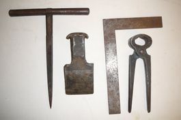 Handwerkzeug Set 4-teilig gebraucht in gutem Zustand