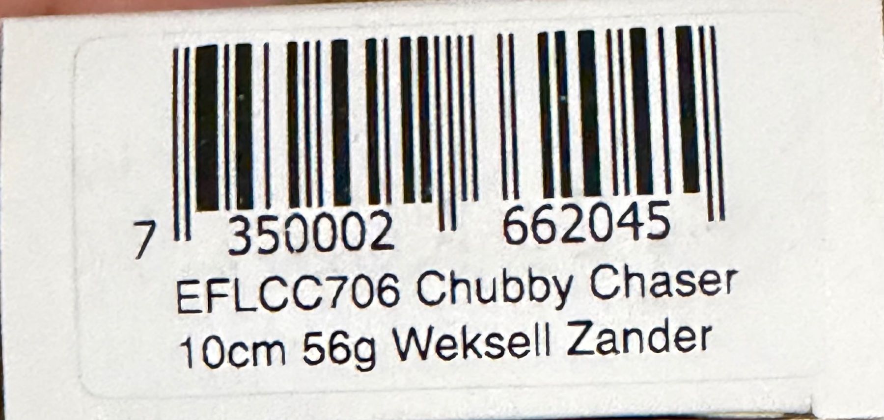 Esche: Eastfield Chubby Chaser Jerkbait - 10 cm / 56 gr – Difettoso da Widnau venduto da Fishingtackle_Oggy 4