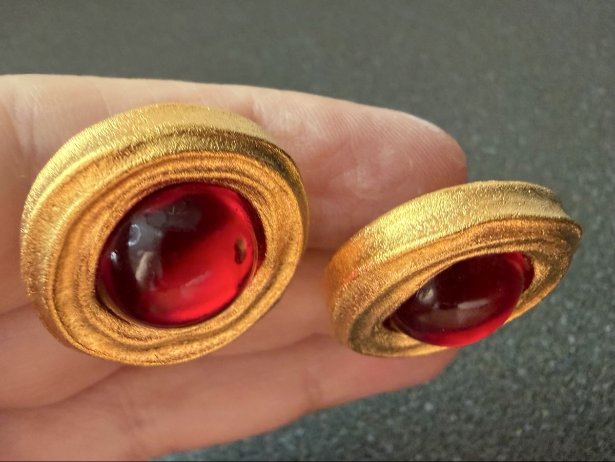 Orecchini pendenti & Orecchini a lobo: Vintage Ohrringe Clips Luxus Modeschmuck  – Usato da Lamone venduto da LaCantinaMagica 3