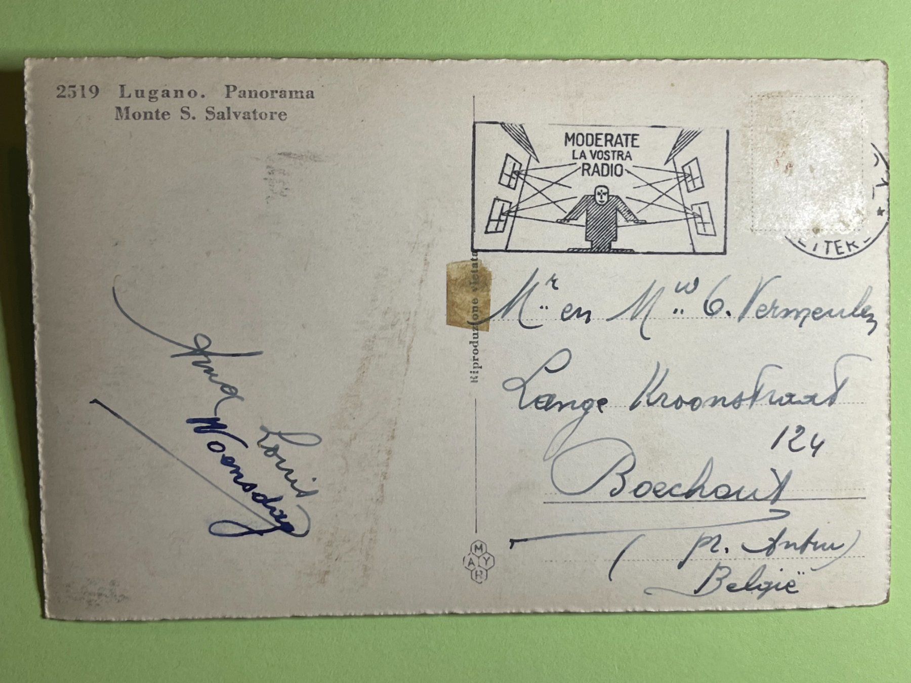 Cartoline postali: Lugano – Usato da Steg VS venduto da _vinci_ 1