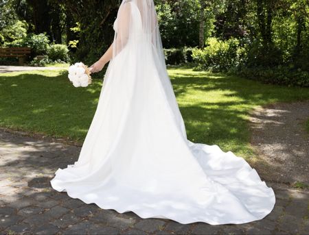 Traumhaftes Brautkleid, Gr. 40 A-Linie, Top Zustand!