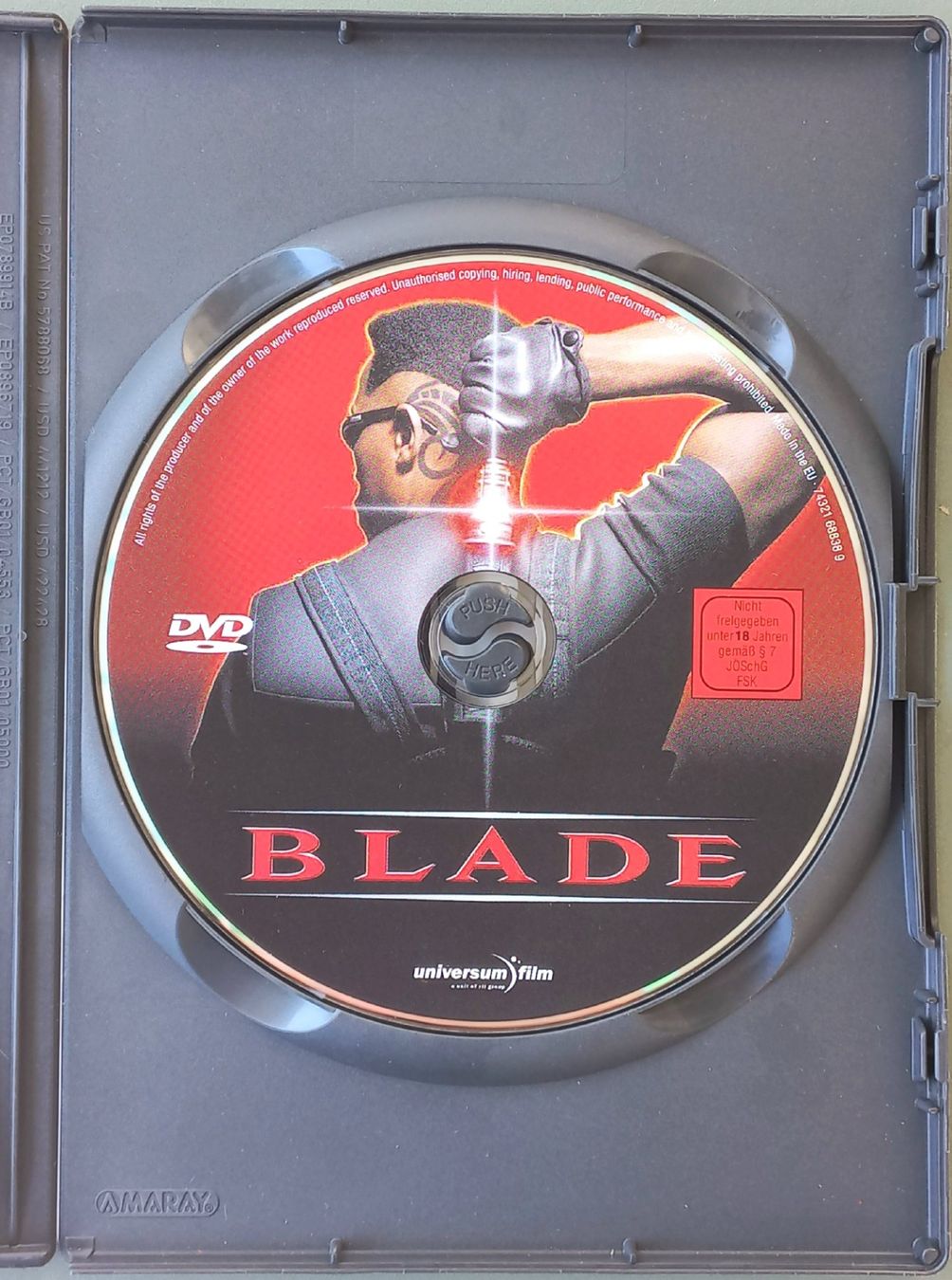 Tutti i DVDs: DVD D/E - Blade - Wesley Snipes – Usato da Niederuzwil venduto da lubimaja 1