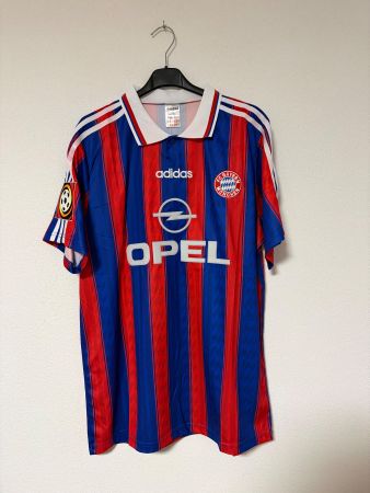 Bayern München Matthäus 10 Opel Adidas Home Jersey Vintage 1