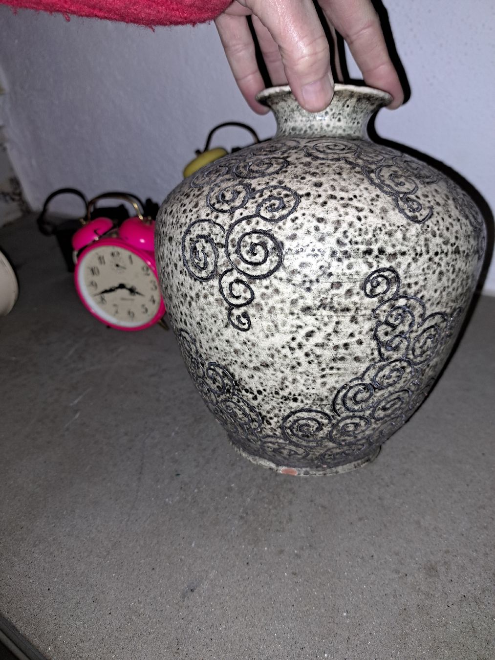 Vasen & Gefässe: Handbemalte Vintage Vase  – Gebraucht aus Kölliken von Upcycling-by-Mc-TAM 5