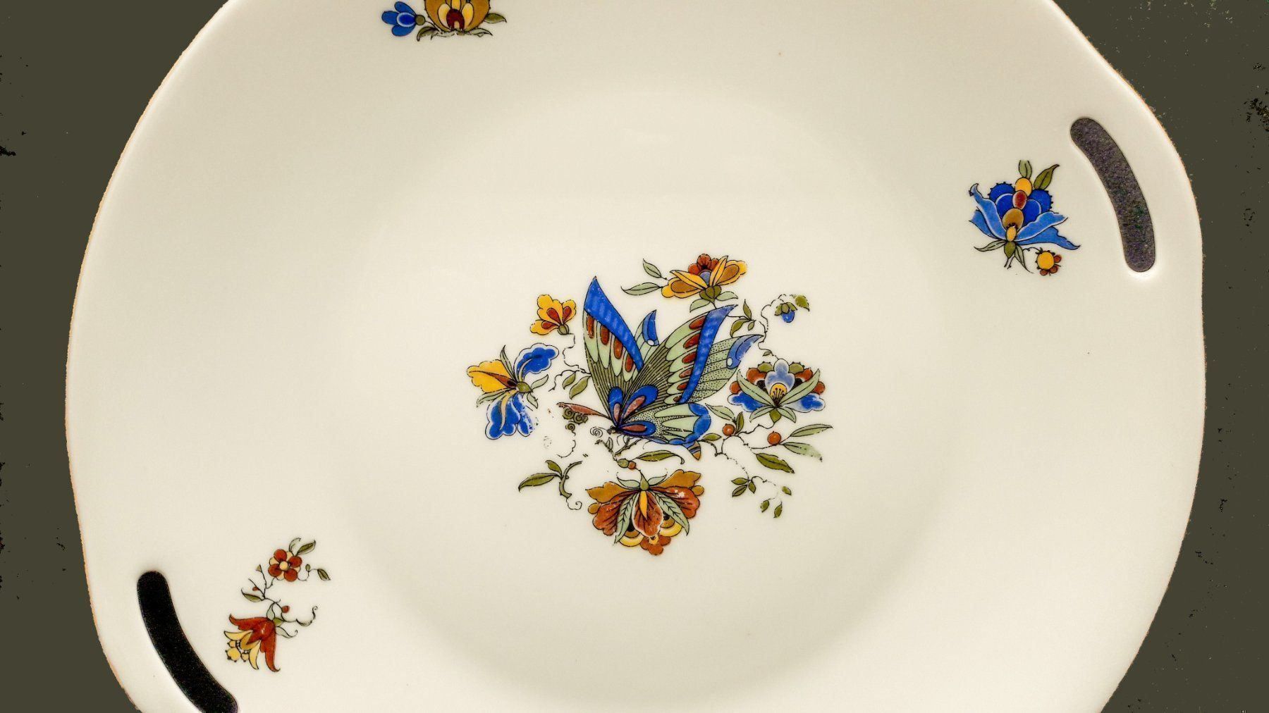 Teller: Langenthal 55 Platte Teller plat Ø 24cm – Gebraucht aus Tavannes von Brocashop 4