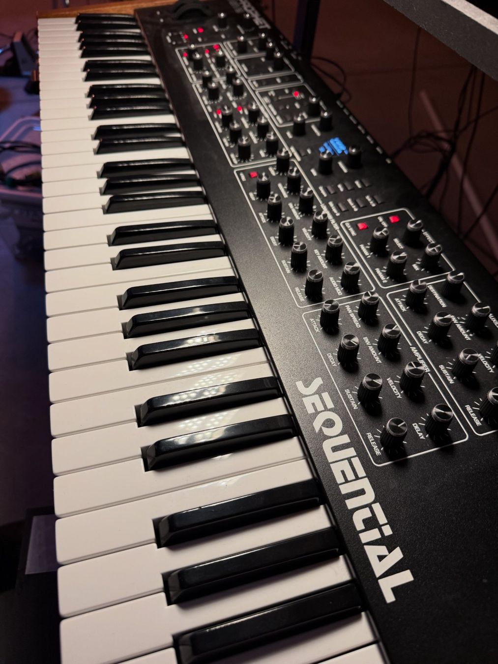 Musikinstrumente: Dave Smith Instruments Prophet Rev2 61-Key 16-Voice Polyphon – Gebraucht aus Zürich von max_85jp 1