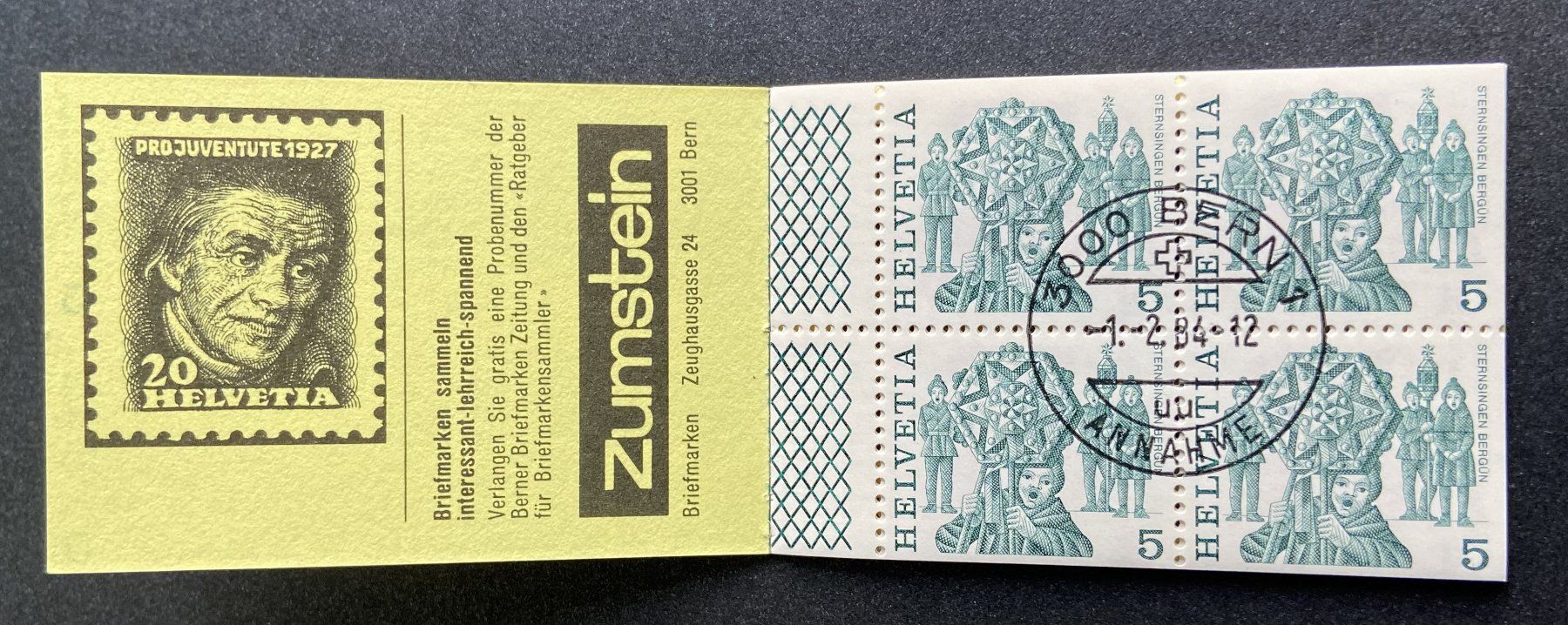 Alle Briefmarken: Markenheftchen ET 78a / 80a – Gebraucht aus Böckten von Hansi36 1