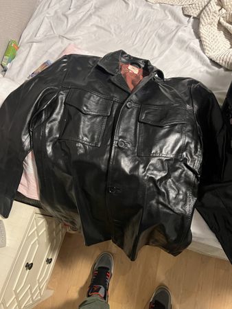 Elegante und schöne Lederjacke Gr. M von Energie NP 700.-