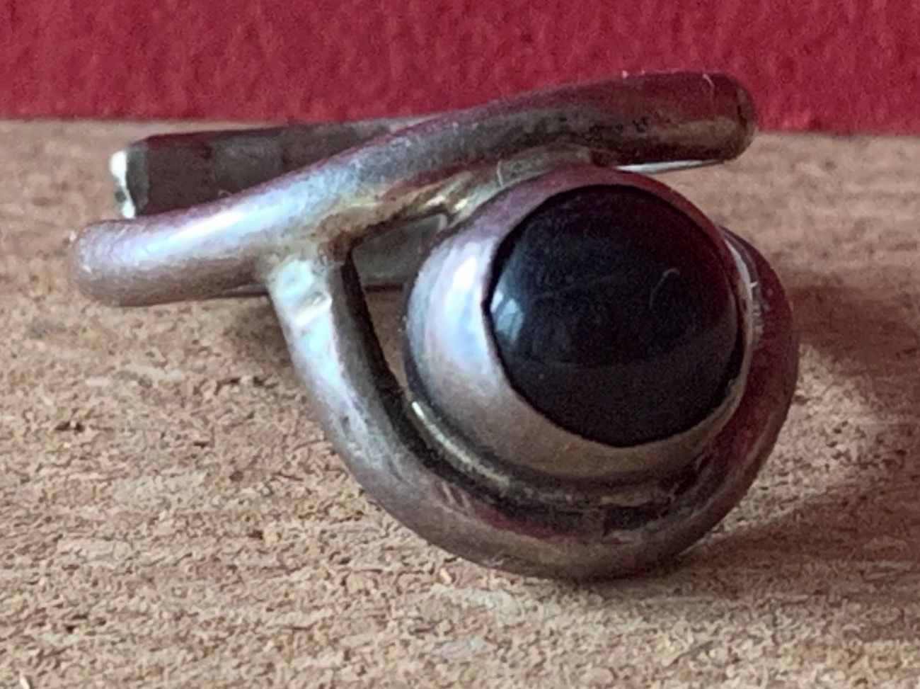 Anelli: Silberrring schwarze Kugel (54) – Usato da Dittingen venduto da Bellevista 1