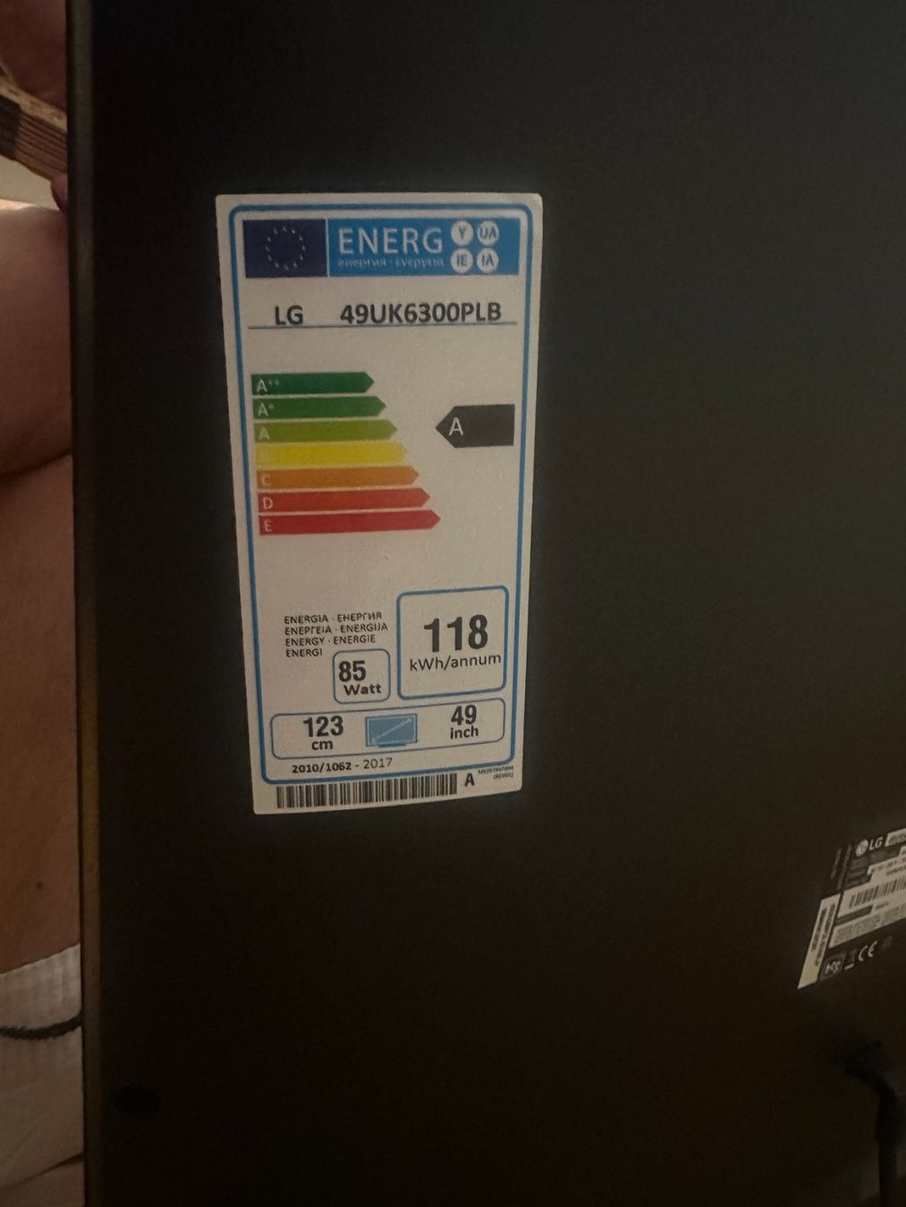 LG Televisori: Fernseher LG 49Zoll – Usato da Zürich venduto da Valtoni 2