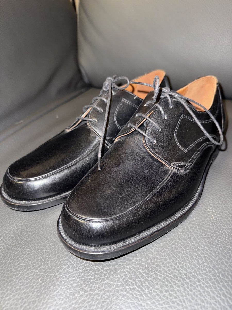 Herrenschuhe: Leder Herreschuhe 41      KL 001 /   K.M – Gebraucht aus Grenchen von swiss.antiques