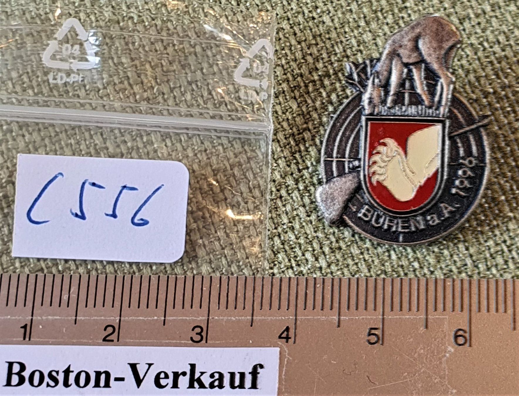 Medaglie: C556 Schützen Abzeichen Bühren a.A. 1996 – Usato da Reinach BL venduto da Boston-Verkauf 3
