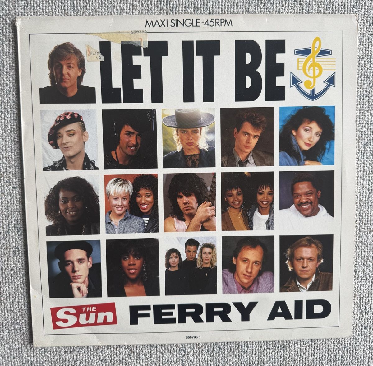 Schallplatten: Ferry Aid  - Let It Be - 12" Maxi - 1987 – Gebraucht aus Rorbas von BlackstarRecords