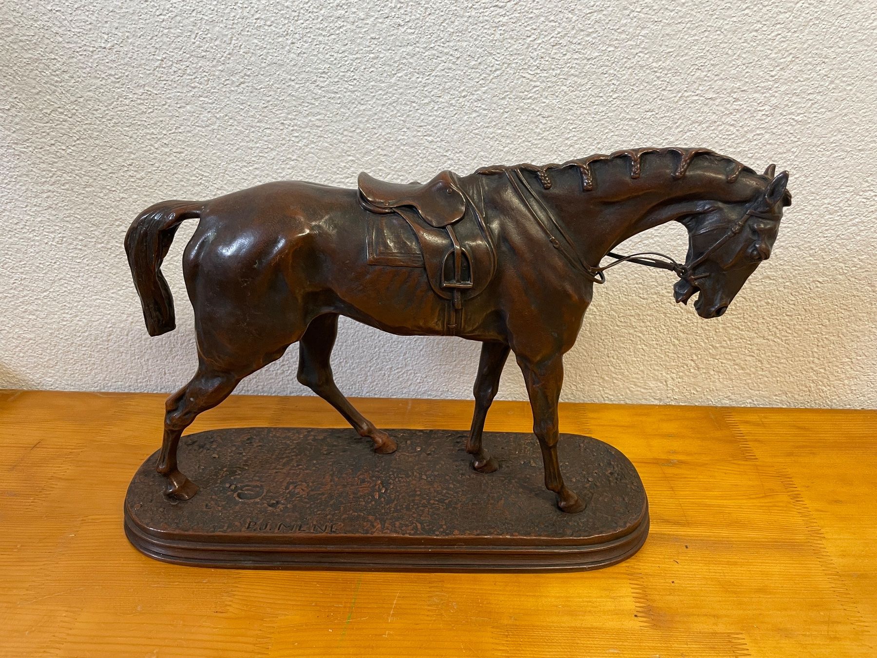 Sculture & Statue: Bronze -Skulptur Pferd P j Mene – Usato da Dällikon venduto da buyandbehappy