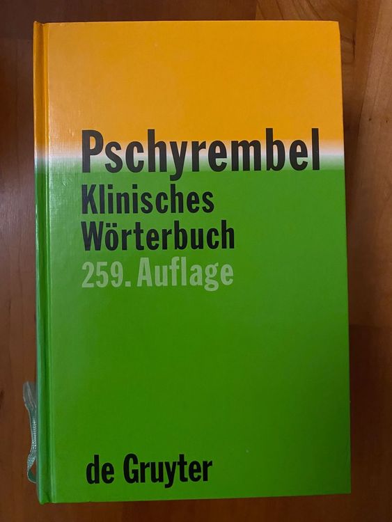 Pschyrembel Klinisches Wörterbuch Zu Haben | Kaufen Auf Ricardo