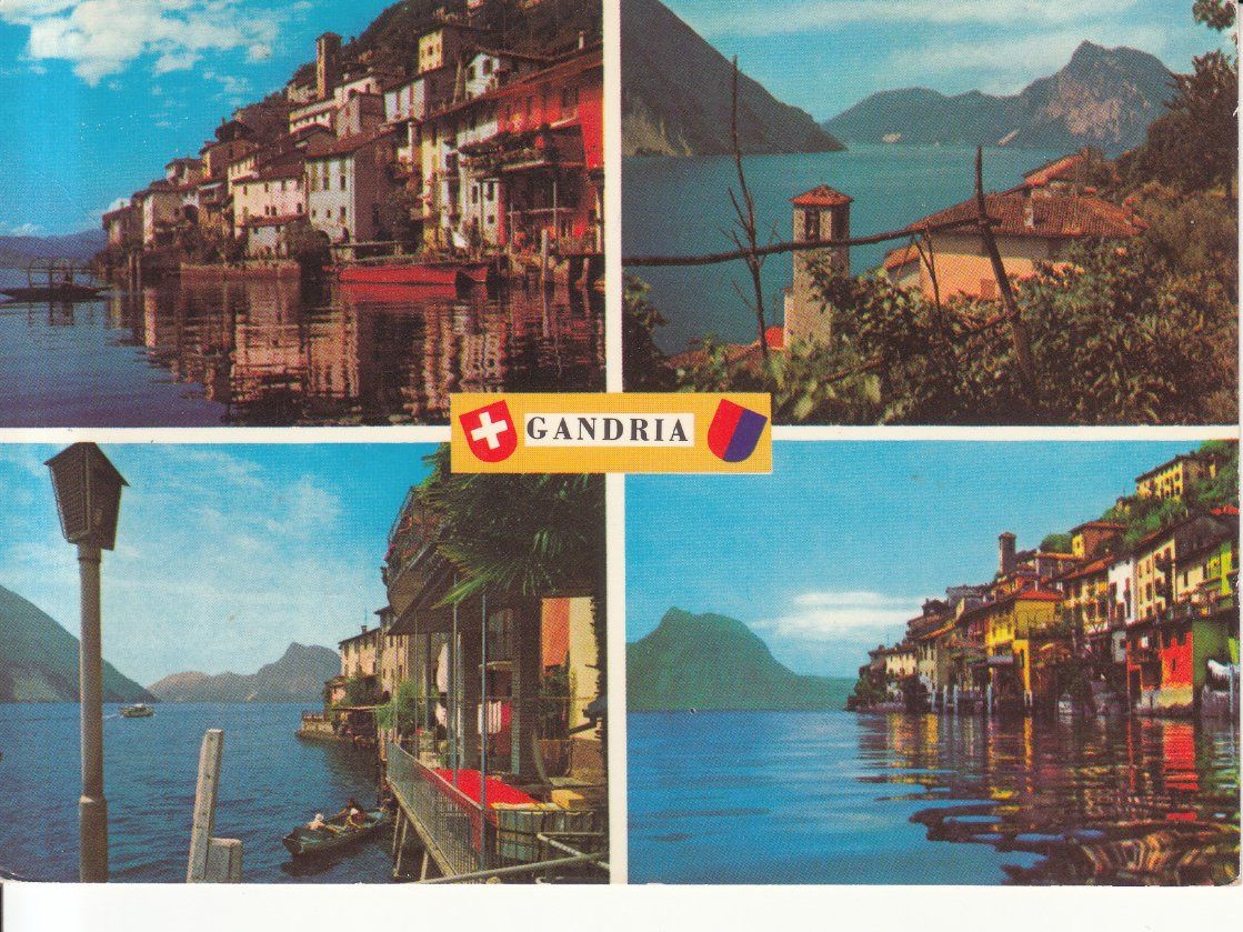 Cartoline postali: Gandria 1972 – Usato da Bürglen TG venduto da StampGraf