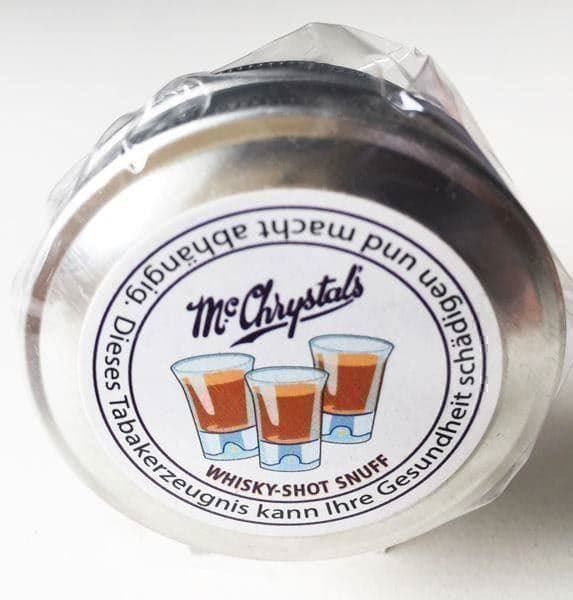 Tabak: Schnupf Whisky-Shot 8,75gr – Neu und originalverpackt aus Menziken von Beguan