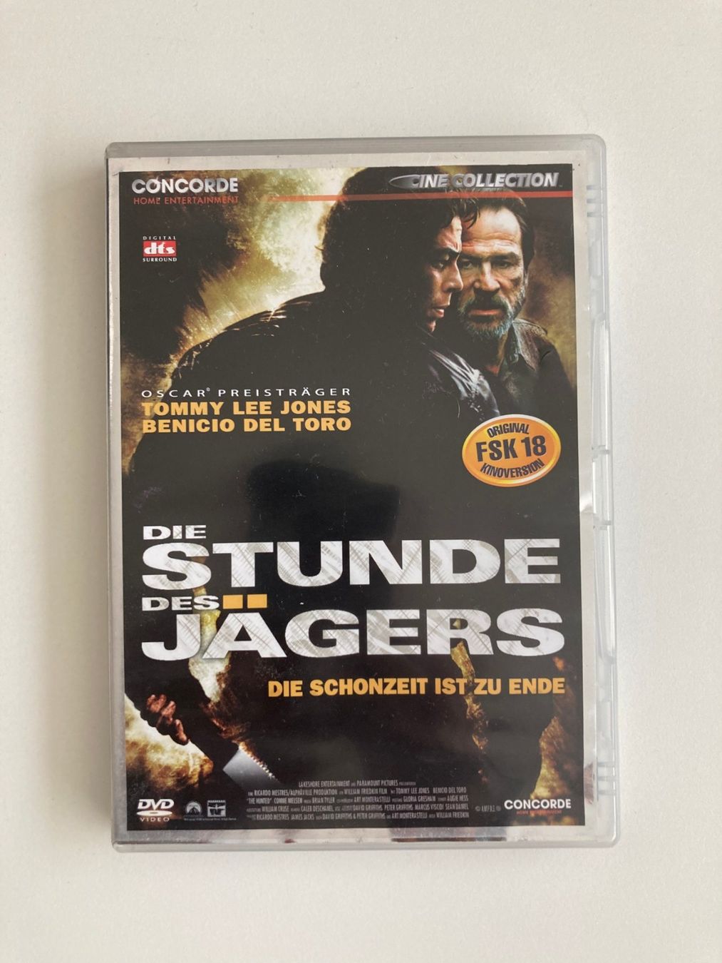 Alle DVDs: DVD | DIE STUNDE DES JÄGERS – Gebraucht aus Basel von Nofretete39