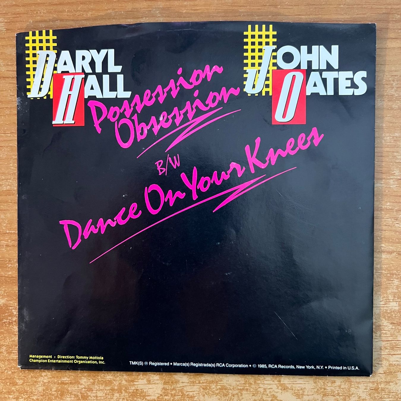 Schallplatten: Daryl Hall & John Oates - Possession Obsession / 1. US 1985 – Gebraucht aus Gais von soundcave57