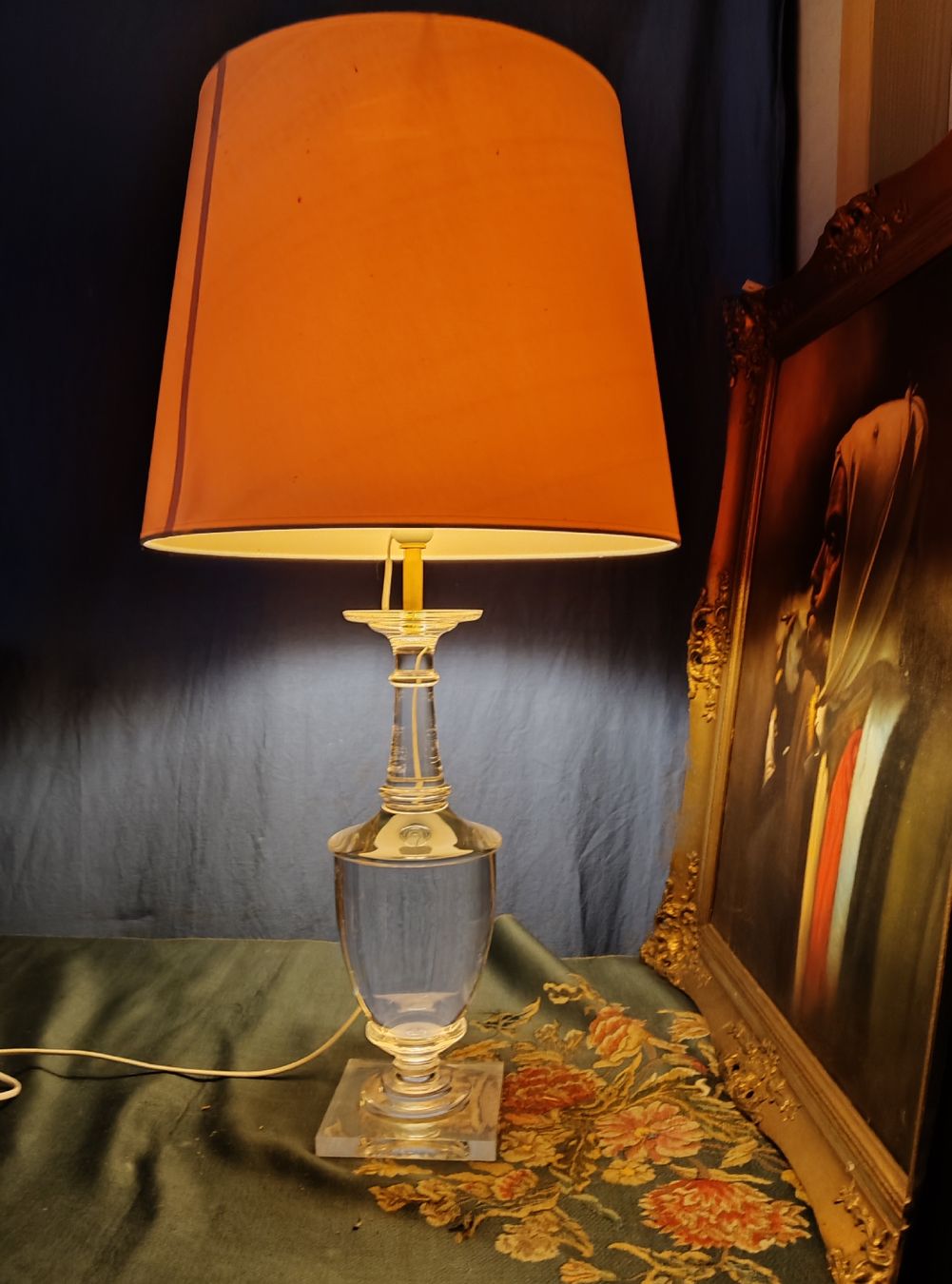Lampes: Lampada in plexiglass trasparente MODELLO ANFORA PICCOLA – D'occasion à Boll par BollArtAntik