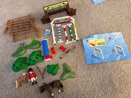 Playmobil 4185 Reitturnier, mit Anleitung & Pferd