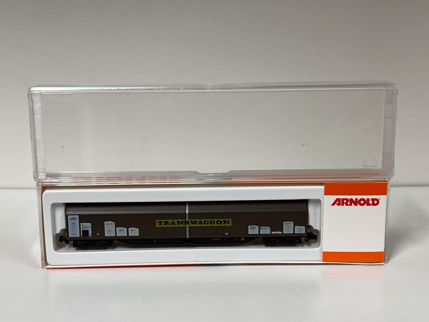 Arnold Modellini di ferrovie: Arnold 4440 K TRANSWAGGON DB SPUR N – Nuovo e nell'imballaggio originale da Neuenhof venduto da ludovicco