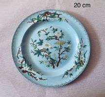 Wedgwood Etruria England Teller Hellblau Vintage 20cm