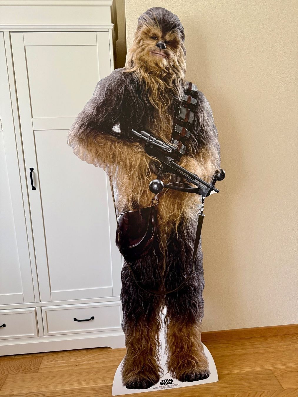 Star Wars Statuette: Chewbacca 194 cm, Star Wars Ausschnitte, Karton Ständer – Usato da Uetikon am See venduto da Goldberg2