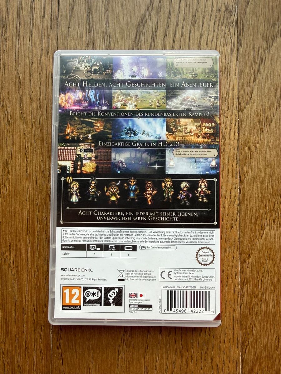 Nintendo Giochi: Octopath Traveler / Nintendo Switch – Usato da Läufelfingen venduto da Seraphim13 1