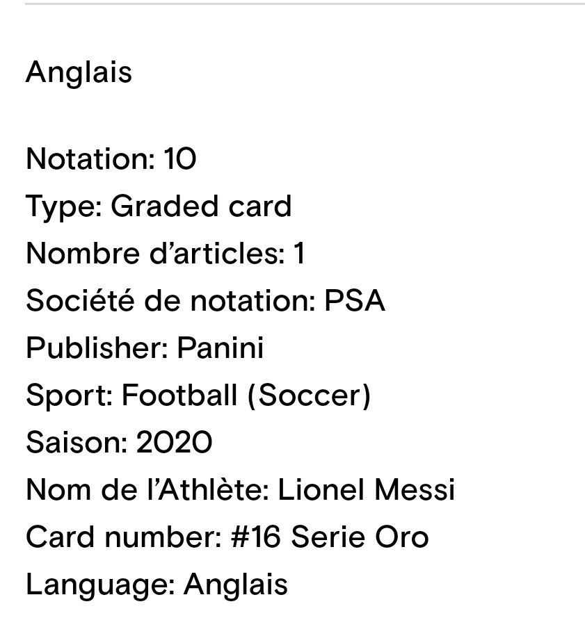 Panini Carte collezionabili: panini lionel messi 2020 – Nuovo e nell'imballaggio originale da Sornard-Nendaz venduto da JYTI90 3