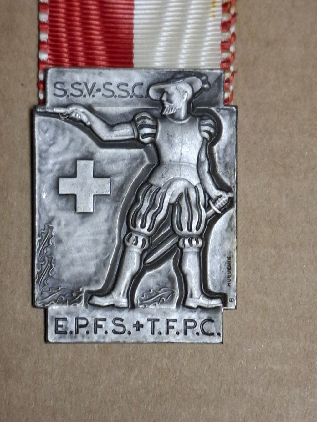Medaillen: SSV - 1947 (D652) – Gebraucht aus Schwanden GL von Suvorov 1