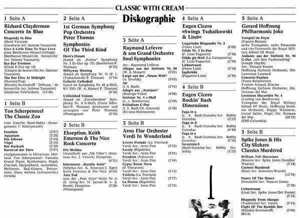Dischi in vinile: Various - Classic With Cream (5xLP, Comp + Box) – Usato da Genestrerio venduto da TheMad 1