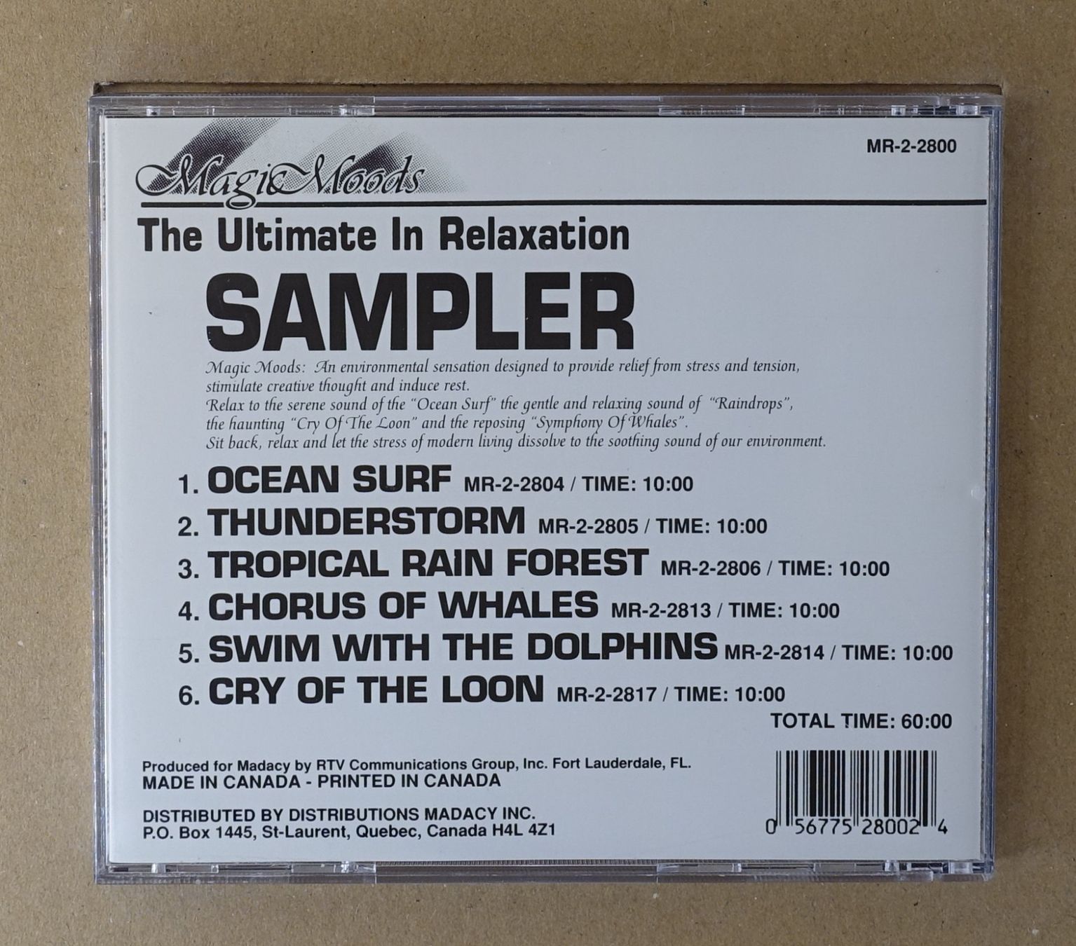 CDs: Magic Moods - The Ultimate In Relaxation: Sampler - F30 – Gebraucht aus Sessa von fraenklishop 1