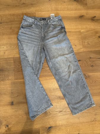 Baggy & Low waist Jeans grau 