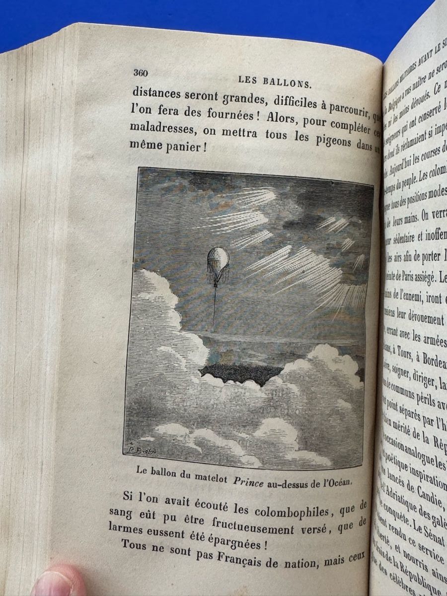 Bücher: Fonvielle - Aventures Aériennes. 1876 – Gebraucht aus Adliswil von buch_und_kunst 5