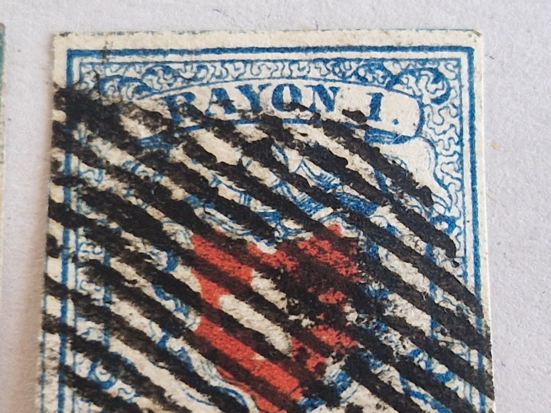 Alle Briefmarken: Rayon 17II, 2 St. ab 1.- – Gebraucht aus Burgdorf von Glossy01 3