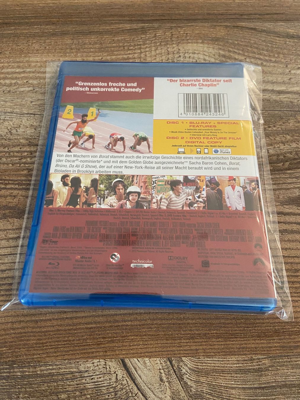 Tutti i DVDs: Der Diktator Blu-ray in Top Zustand! – Usato da Hasle LU venduto da P89erni01 1