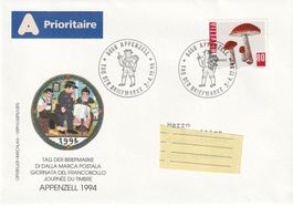 Tag der Briefmarke Appenzell 1994 , Umschlag