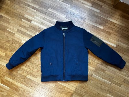 Monoprix jacket/veste/bomber garçon bleu marine 6ans