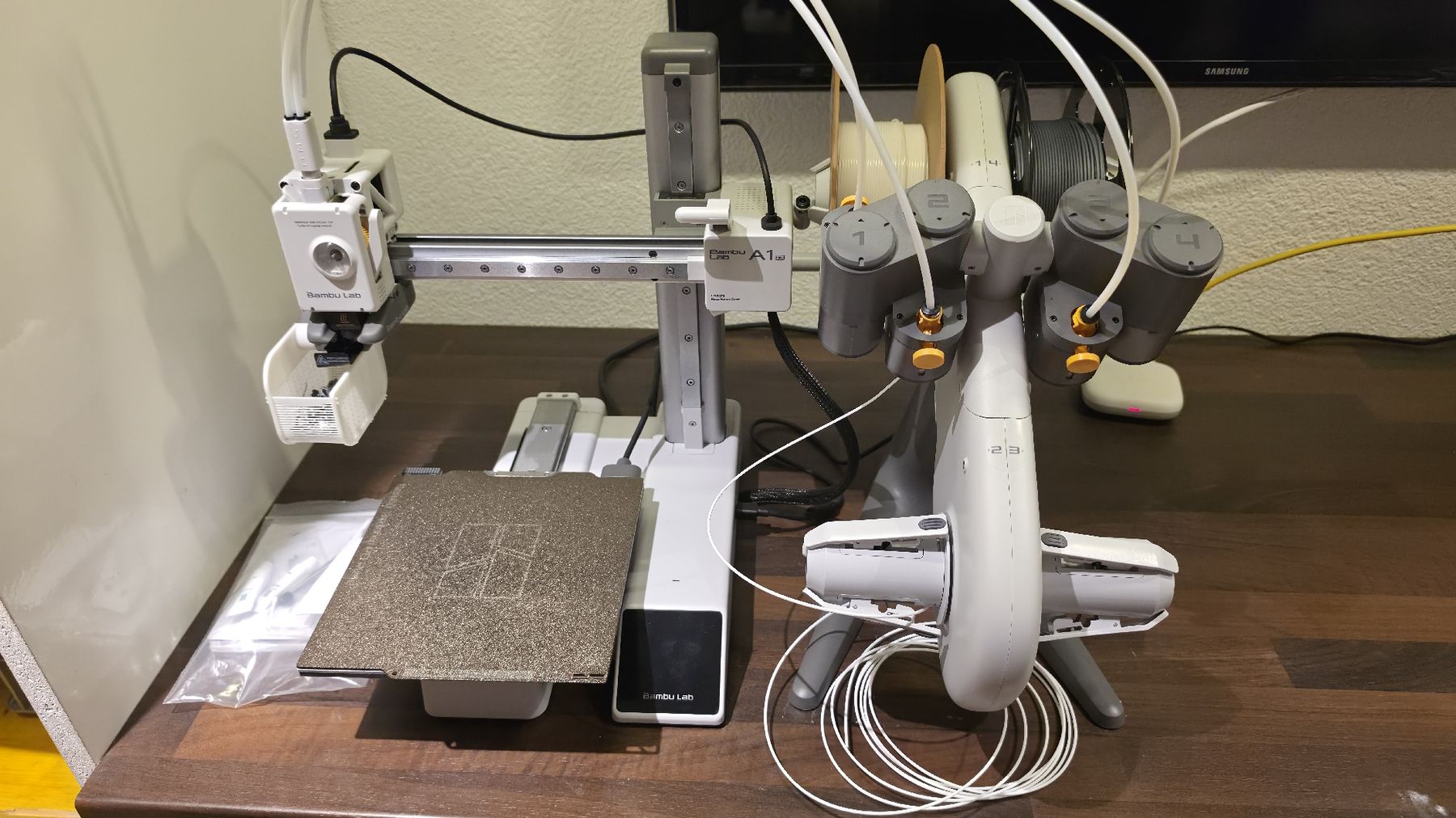 Bambu Lab Stampanti 3D: Bambu Lab A1 mini ohne das AMS system mit Garantie – Usato da Netstal venduto da Tim12345678910