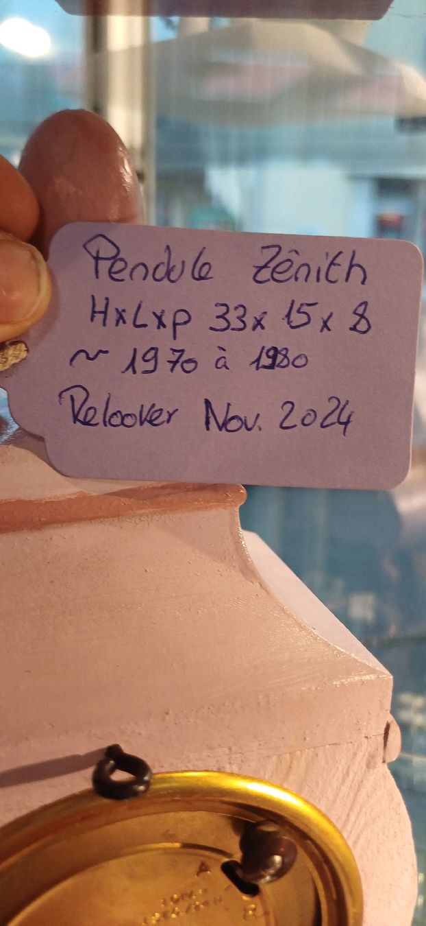 Zenith Stand- & Wanduhren: Petite pendule Zénith complètement révisée ! – Gebraucht aus Moutier von ATitaLheure 5