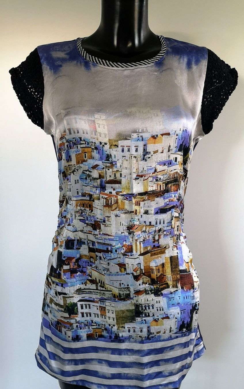Marc Cain Camicette: Marc Cain Designer Shirt N4 NEU!!! – Nuovo (secondo la descrizione) da Widnau venduto da Schurlibua 3