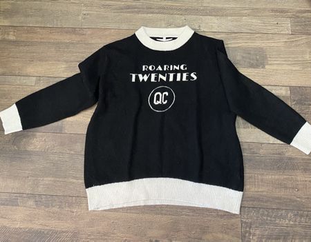 ALLURE QC Pullover schwarz/weiss mit Kaschmir neuw S