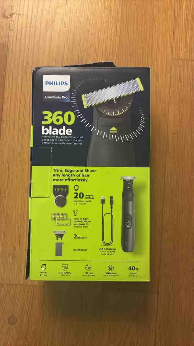 Philips Rasoi & Lamette da barba: Philips OneBlade Pro Haarschneider neu – Nuovo e nell'imballaggio originale da Zürich venduto da bucktown11 1