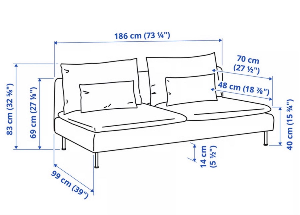 Ikea Divani: 3er Sitzelement IKEA Söderhamn – Usato da Reinach BL venduto da sum_k5mq 1