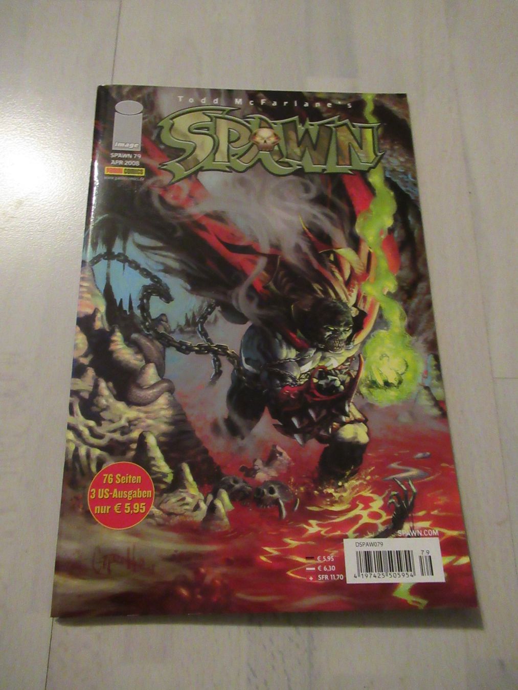 Comics: SPAWN Comic von Todd McFarlane, Ausgabe 79, Top Zustand! – Gebraucht aus Binz von Hailqueen