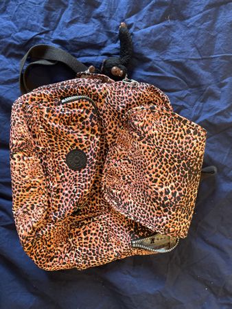 Tagesrucksack mit Leopardenmuster von Kippling