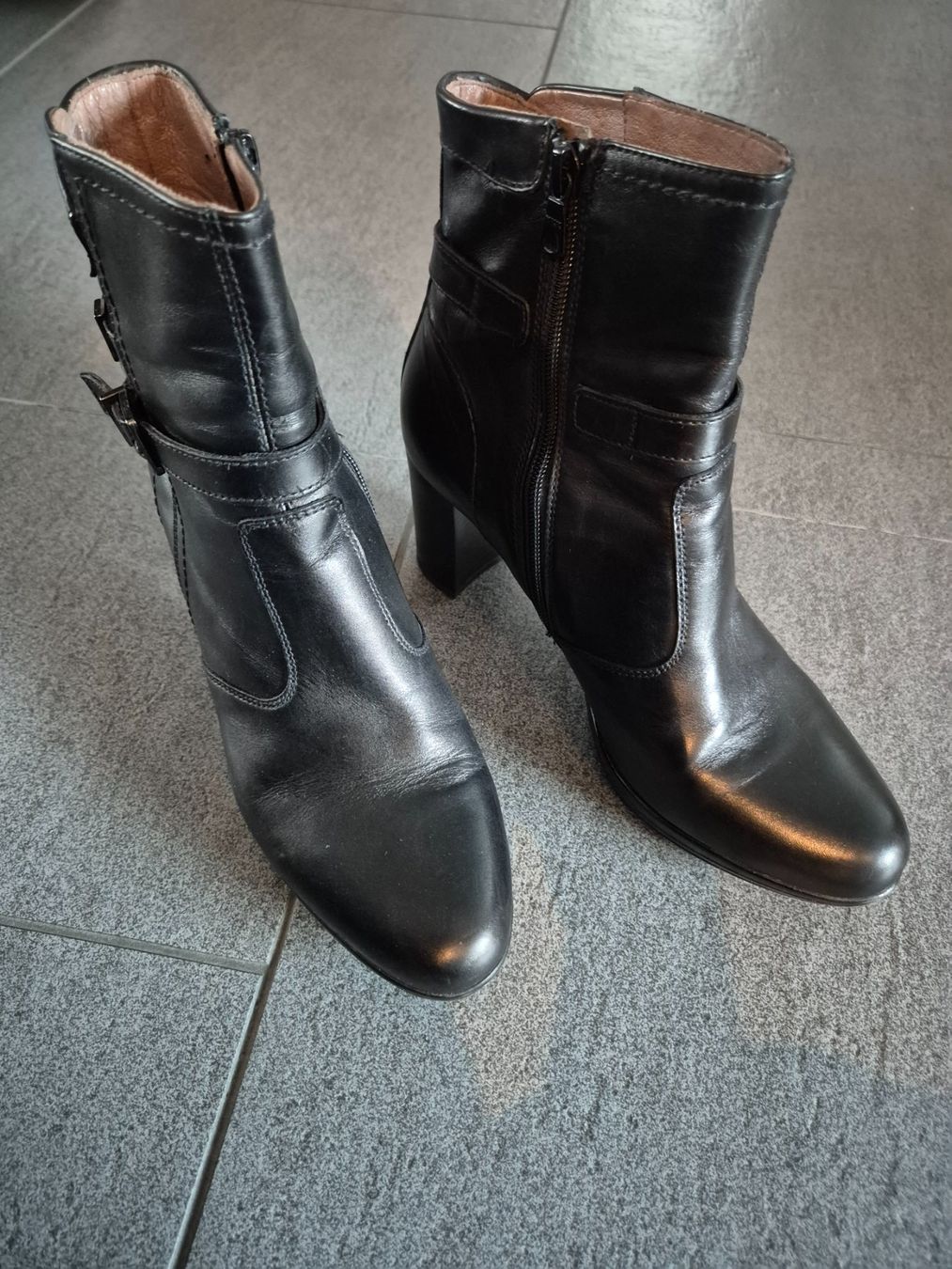 Scarpe da donna: Stiefeletten aus Leder, Schwarz, Grösse 41 – Nuovo (secondo la descrizione) da Altendorf venduto da MiriCaj 2