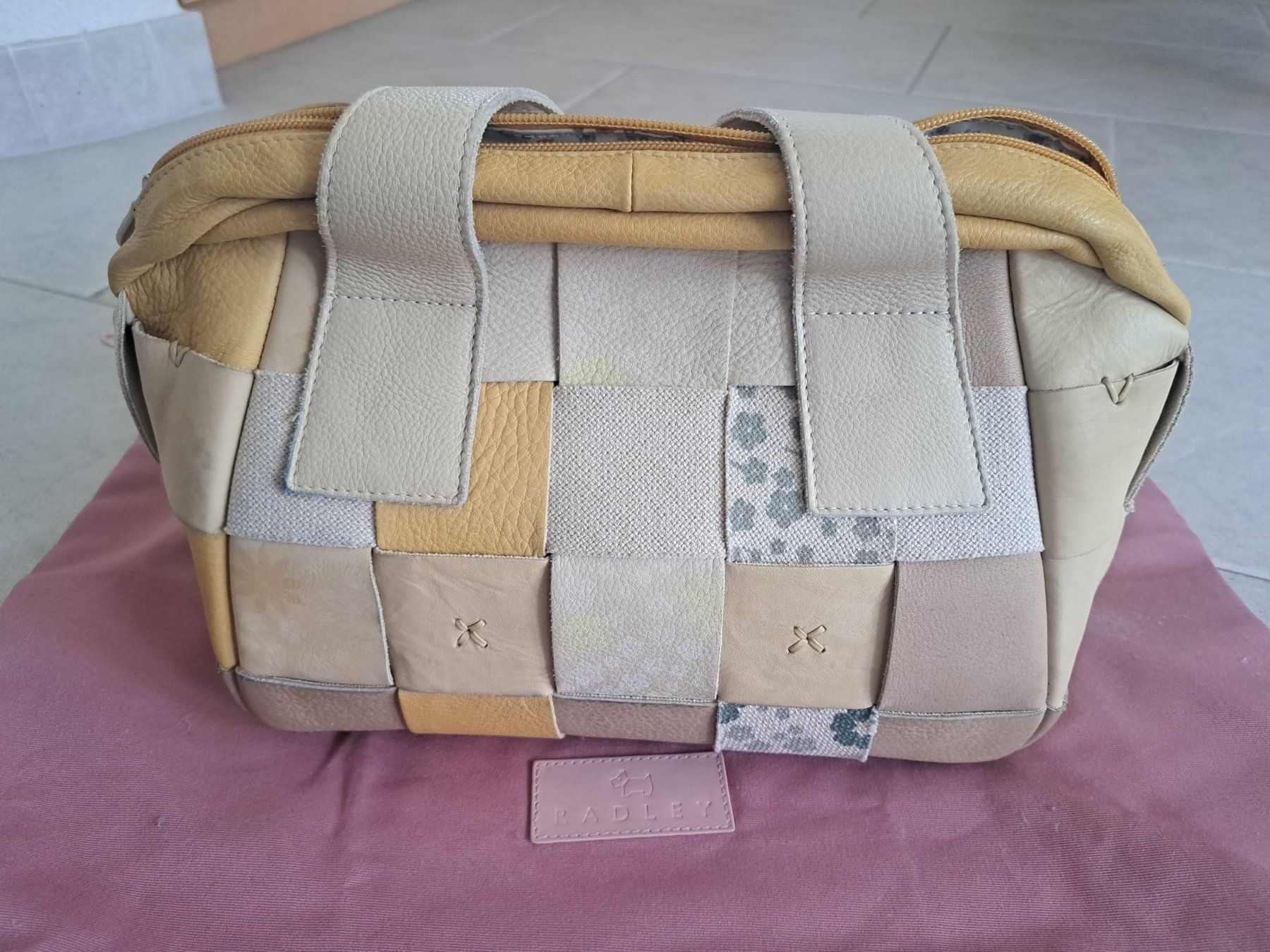 Radley Borse da donna: Radley Lederhandtasche in gelb – Usato da Gebenstorf venduto da rotgraetli 2